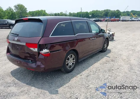 2014 Honda Odyssey Ex-L from USA, damaged, VIN 5FNRL5H62EB034082